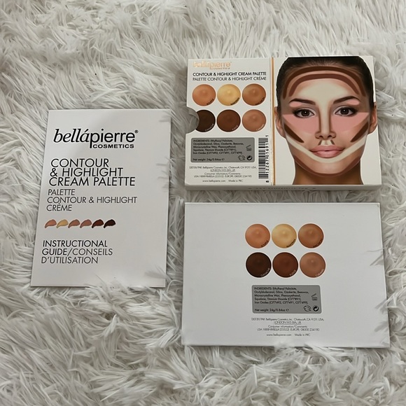 Bella Pierre Contour & Highlight Cream Palette NEW - Picture 10 of 10